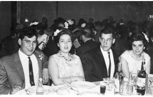 1964 - En el banquete de boda